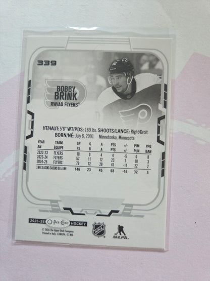Bobby Brink O-Pee-Chee Hockey #339 [Philadelphia Flyers]