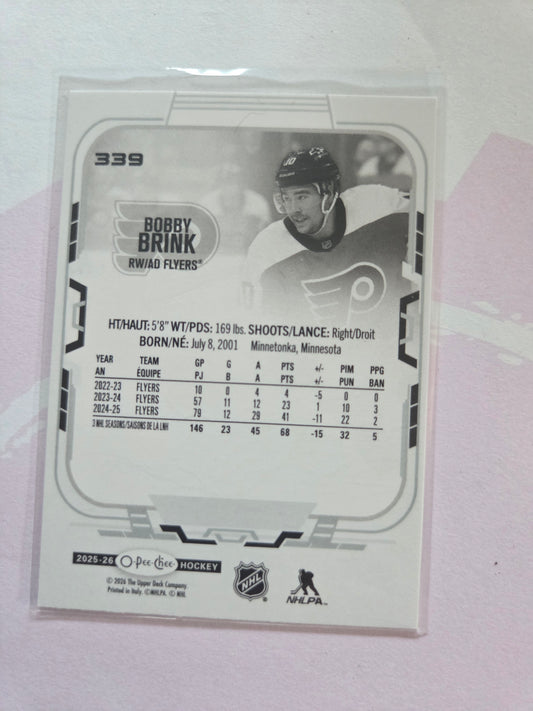 Bobby Brink O-Pee-Chee Hockey #339 [Philadelphia Flyers]