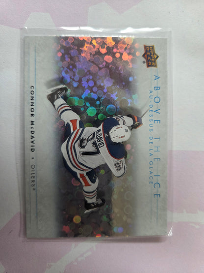 Connor McDavid Upper Deck Above the Ice [Edmonton Oilers]