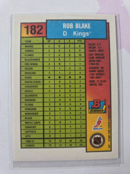 Rob Blake NHL Bowman #182 [Los Angeles Kings]