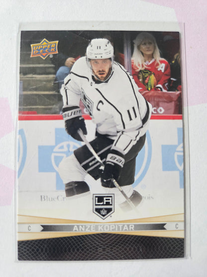 Anze Kopitar/Adrian Kempe Tim Hortons Upper Deck #33 [Los Angeles Kings]