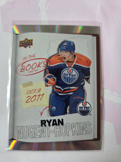 Ryan Nugent-Hopkins Upper Deck In the Books [Edmonton Oilers]