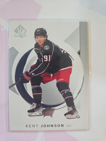 Kent Johnson SP Authentic Hockey #37 [Columbus Blue Jackets]