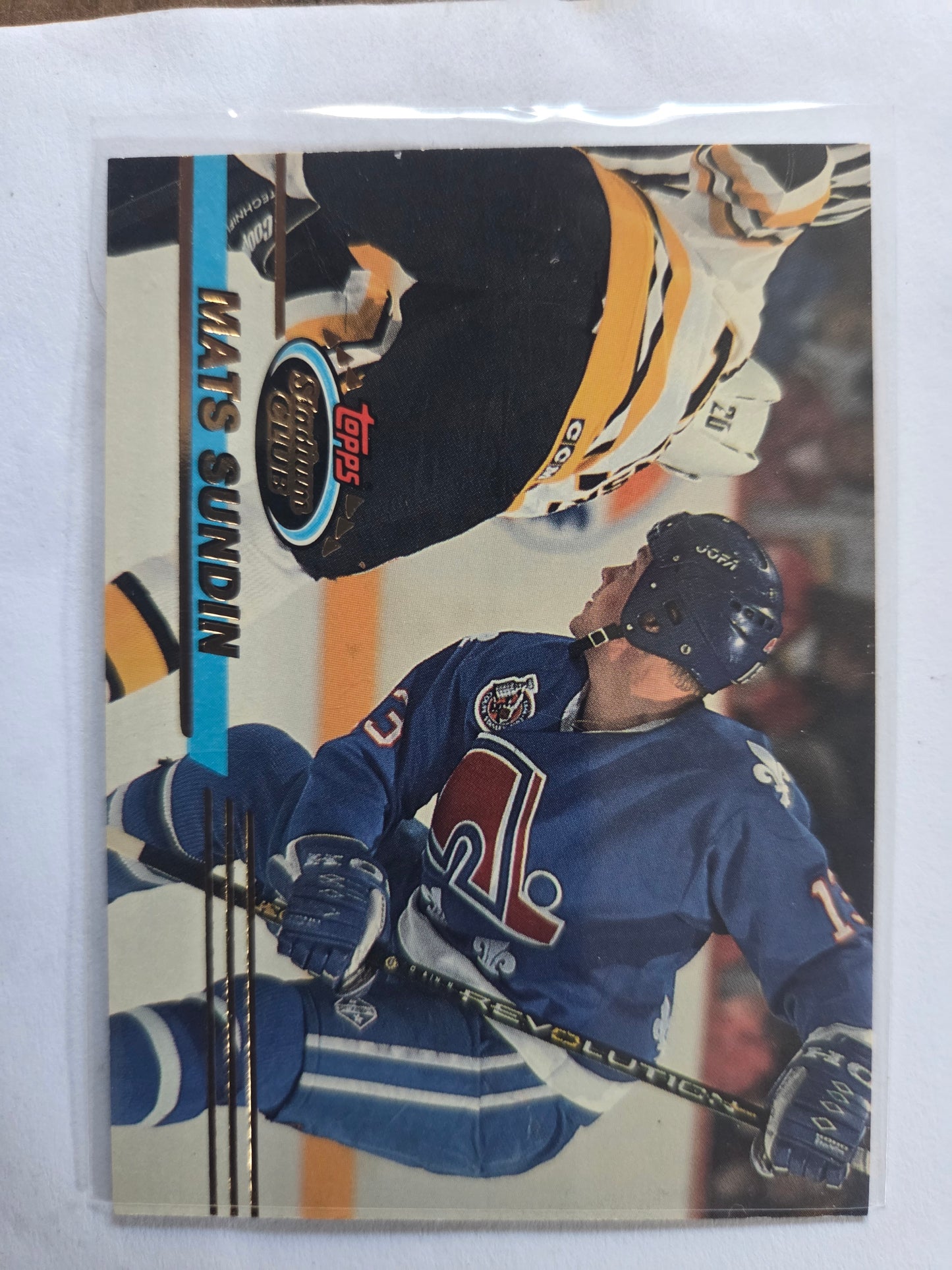Mats Sundin Topps Stadium Club #370 [Quebec Nordiques]