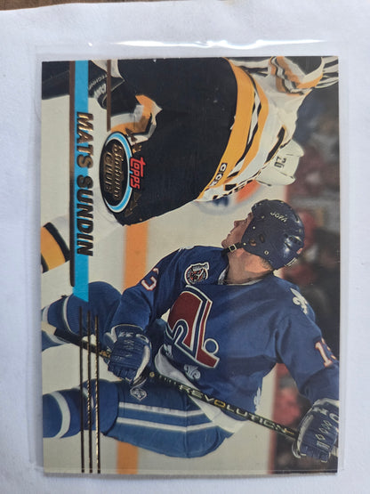 Mats Sundin Topps Stadium Club #370 [Quebec Nordiques]