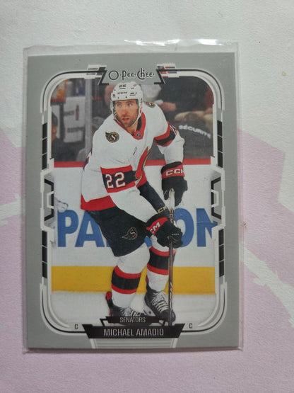 Micheal Amadio O-Pee-Chee Hockey #464 [Ottawa Senators]