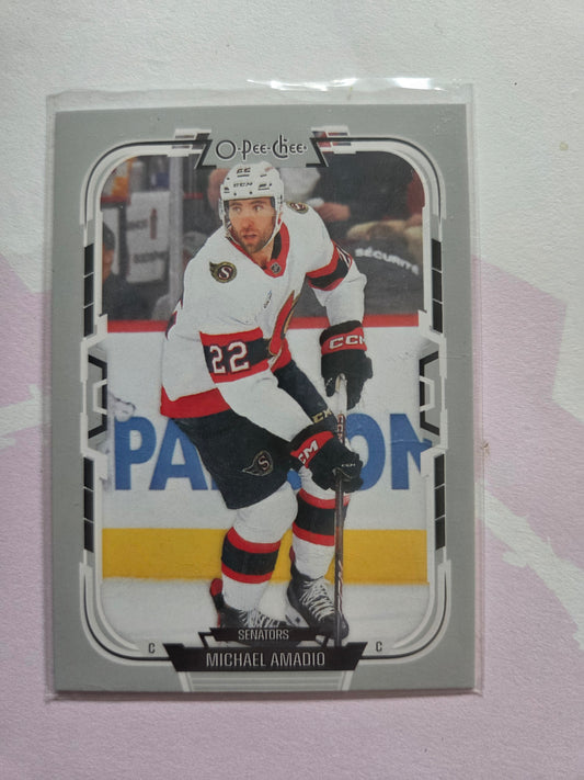Micheal Amadio O-Pee-Chee Hockey #464 [Ottawa Senators]