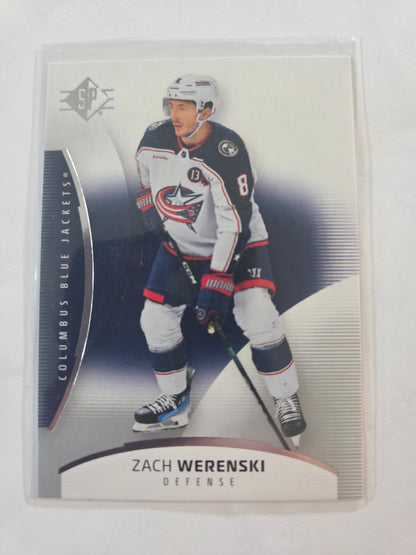 Zach Wekenski Upper Deck SP Hockey #5 [Columbus Blue Jackets]