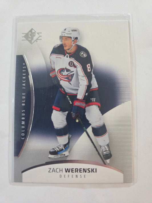 Zach Wekenski Upper Deck SP Hockey #5 [Columbus Blue Jackets]