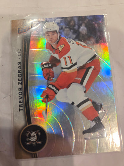 Trevor Zegras Upper Deck Tim Hortons #114 [Anaheim Ducks]