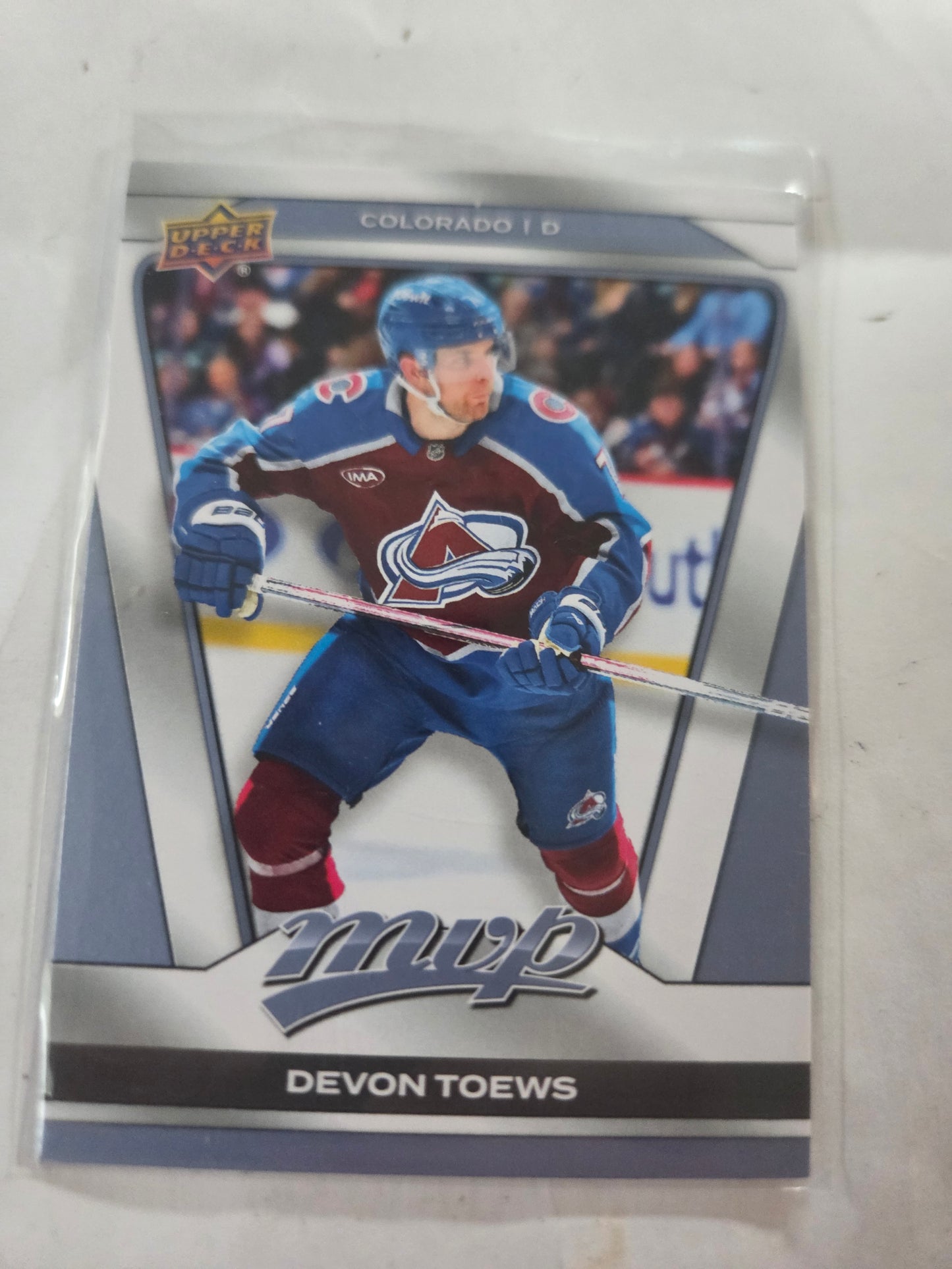 Devon Toews Upper Deck MVP Hockey #66 [Colorado Avalanche]