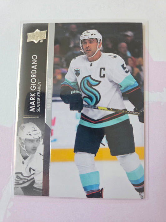 Mark Giordano Upper Deck Extended Series #691 [Seattle Kraken]