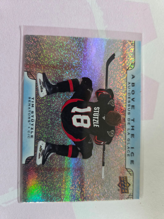 Tim Stützle Upper Deck Above the Ice [Ottawa Senators]