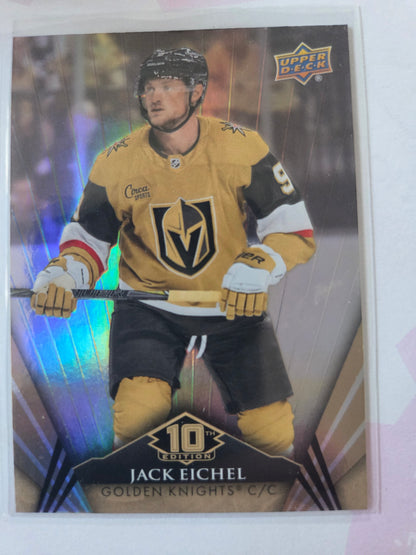 Jack Eichel Upper Deck 10th Edition #51 [Las Vegas Golden Knights]