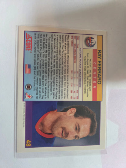Ray Ferraro NHL 91 Score #48 [New York Islanders]