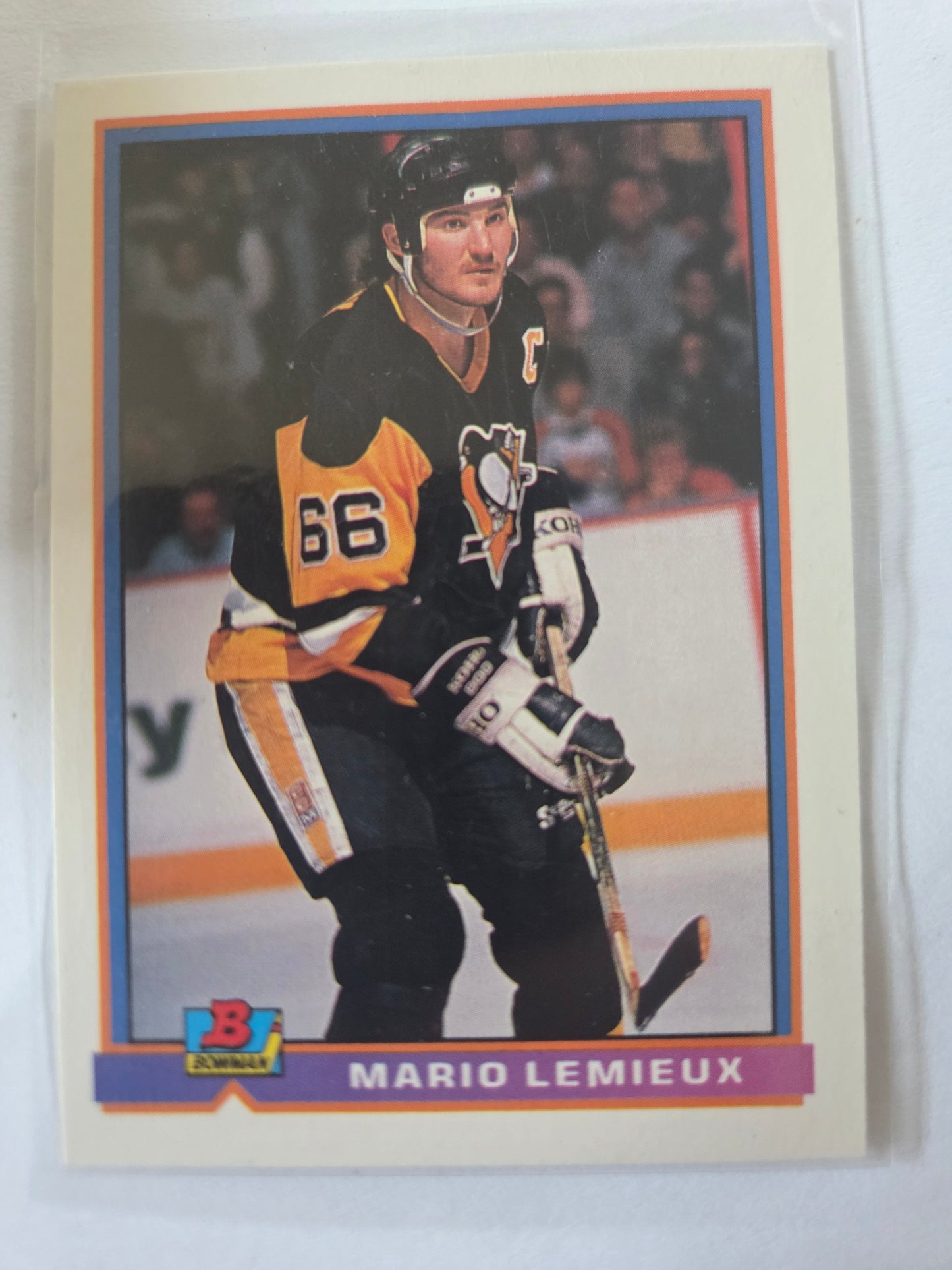 Mario Lemieux Bowman #87 [Pittsburgh Penguins]