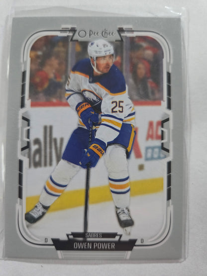 Owen Power O-Pee-Chee Hockey #416 [Buffalo Sabres]