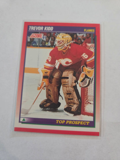 Trevor Kidd 1991 Score Top Prospect #271 [Calgary Flames]