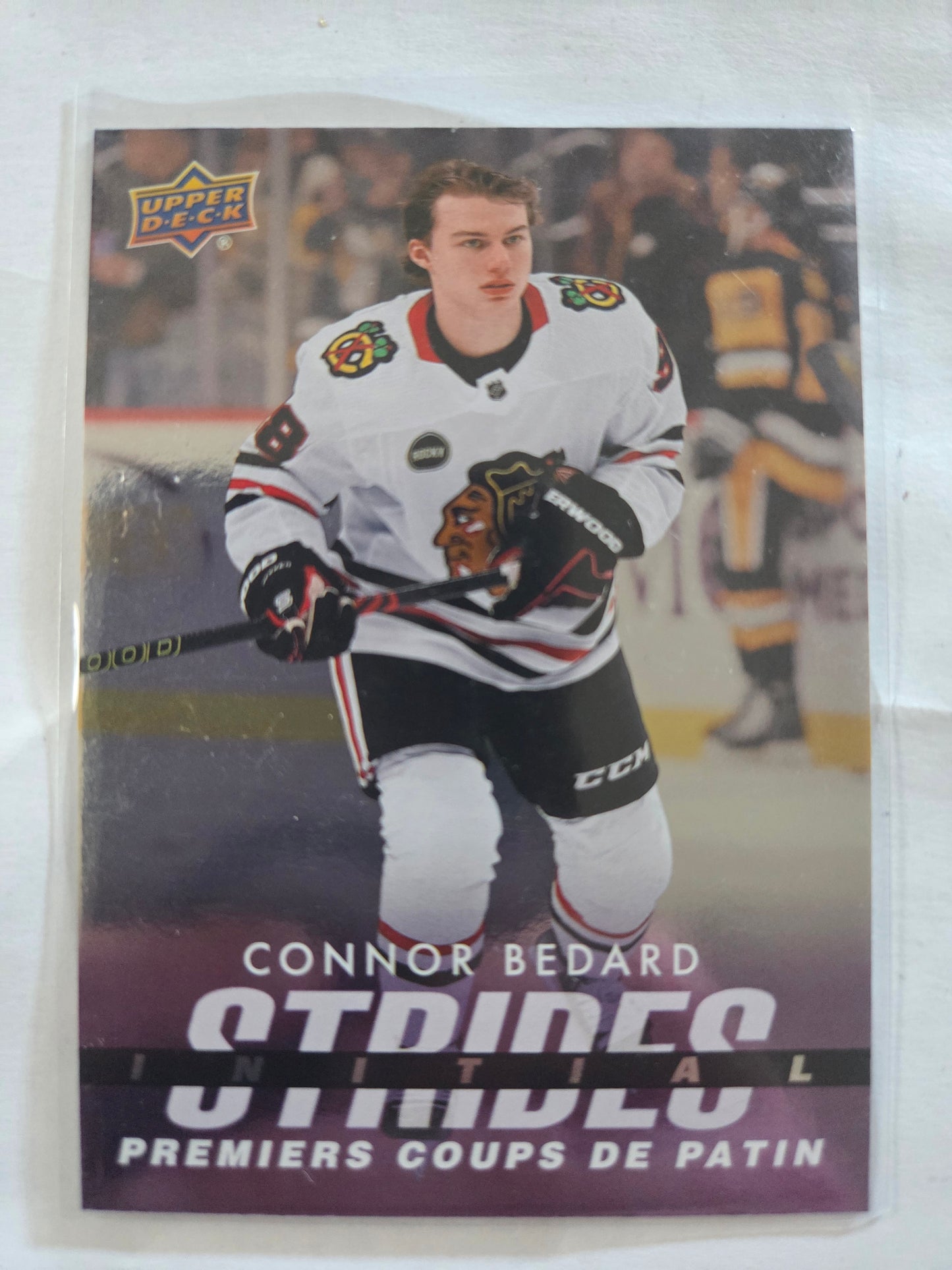 Connor Bedard Upper Deck Initail Strides [Chicago Blackhawks]