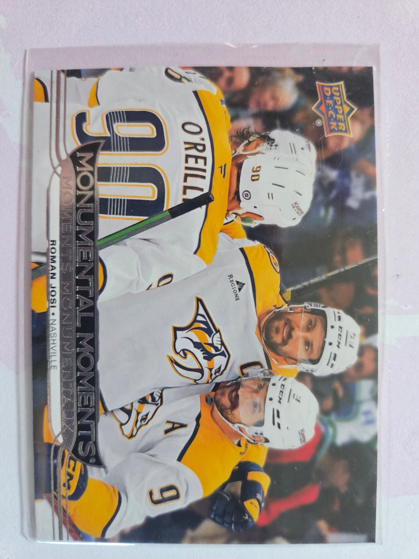 Roman Josi Upper Deck Monumental Moments [Nashville Predators]