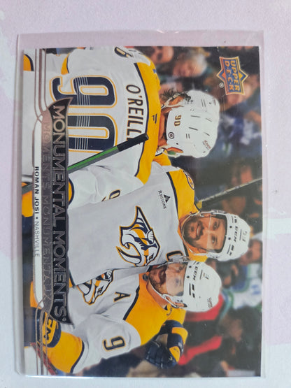 Roman Josi Upper Deck Monumental Moments [Nashville Predators]
