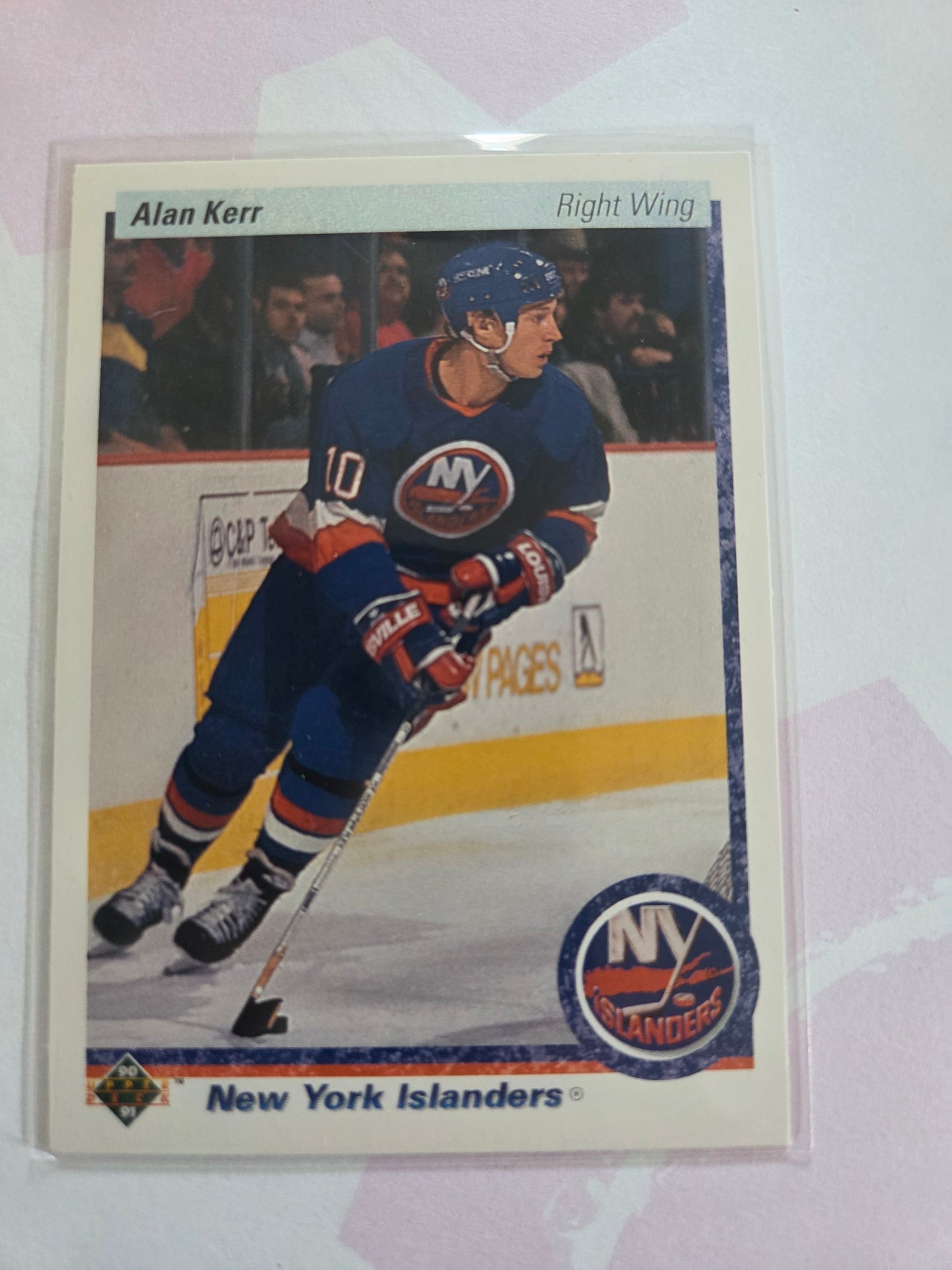 Alan Kerr Upper Deck 90/91 Score #388 [New York Islanders]