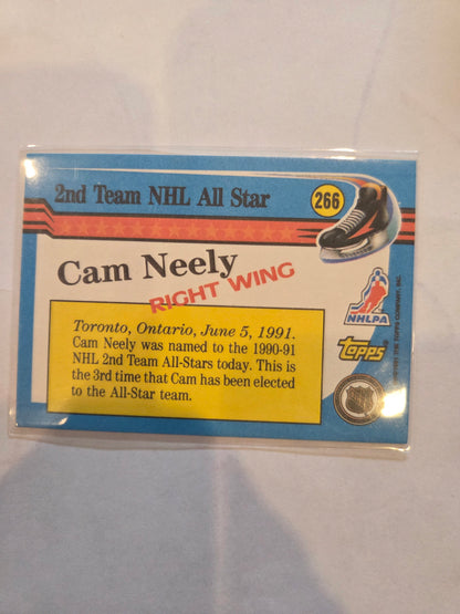 Cam Neely Topps All Star #266 [Boston Bruins]