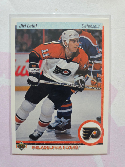 Jiri Latal 90/91 Score #410 [Philadelphia Flyers]