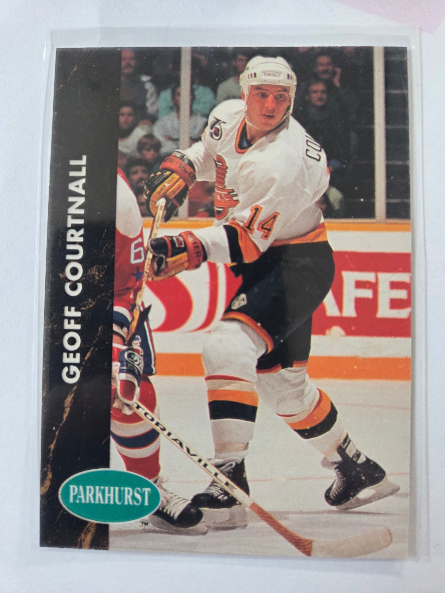 Geoff Courtnall Parkhurst NHL Pro Set #186 [Vancouver Canucks]