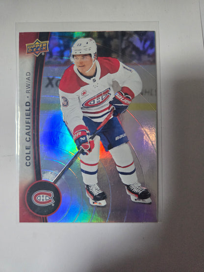 Cole Caufield Tim Hortons Upper Deck #22 [Montreal Canadians]