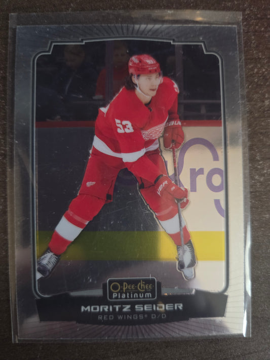 Moritz Seider O-Pee-Chee Platinum Hockey #28 [Detroit Red Wings]