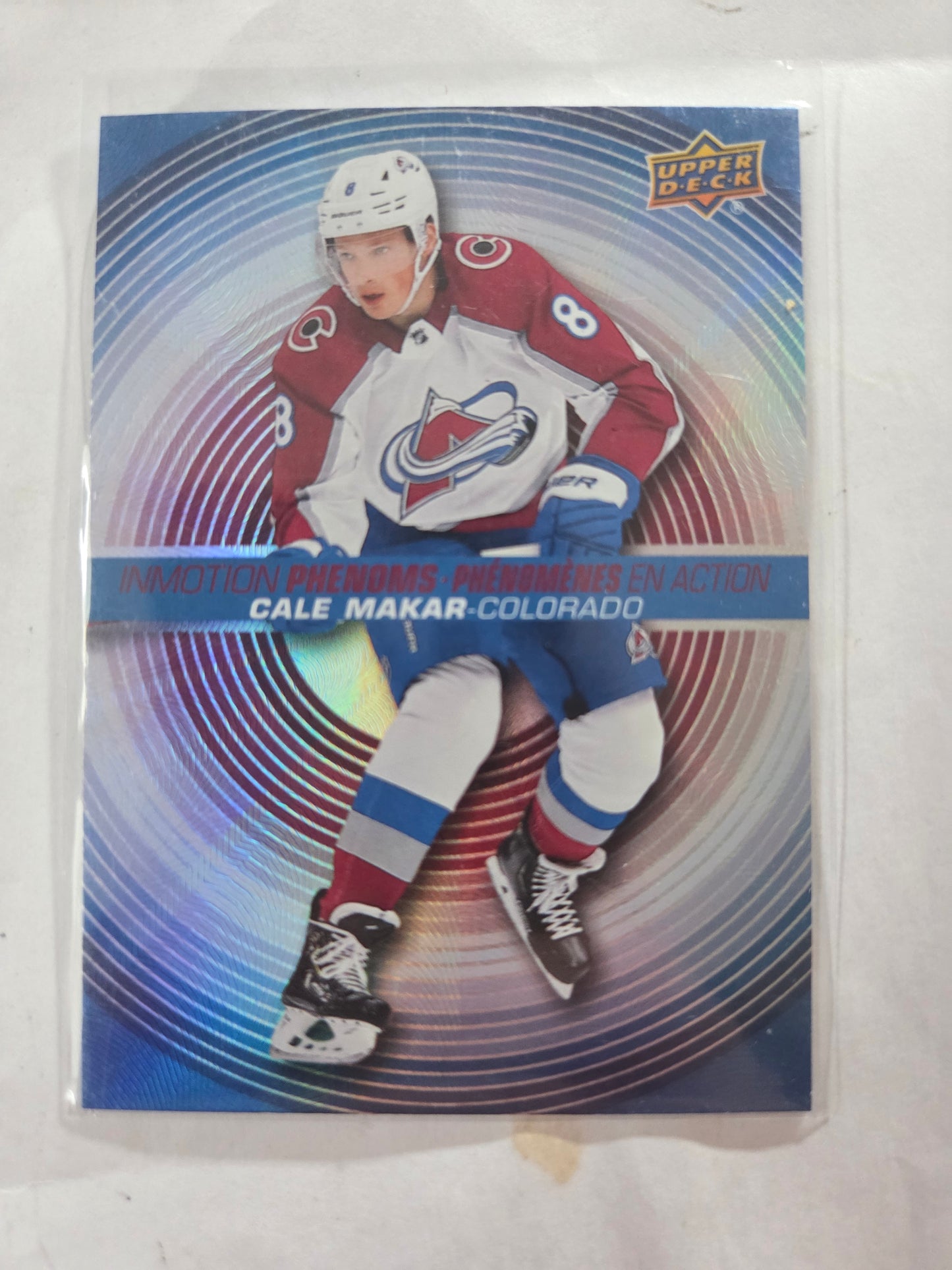 Cale Makar Upper Deck Inmotion Phenoms [Colorado Avalanche]