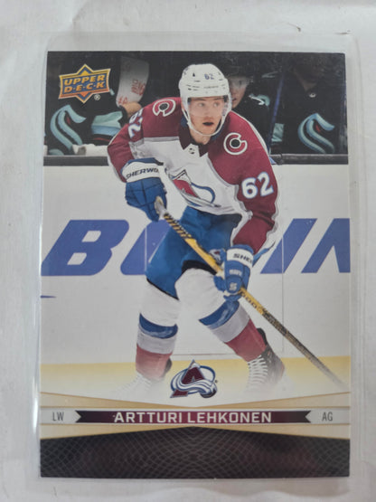 Artturi Lehkonen/Mikko Rantanen Tim Hortons Upper Deck #34 [Colorado Avalanche]