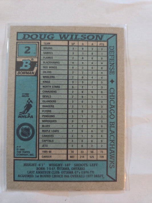 Doug Wilson Bowman #2 [Chicago Blackhawks]