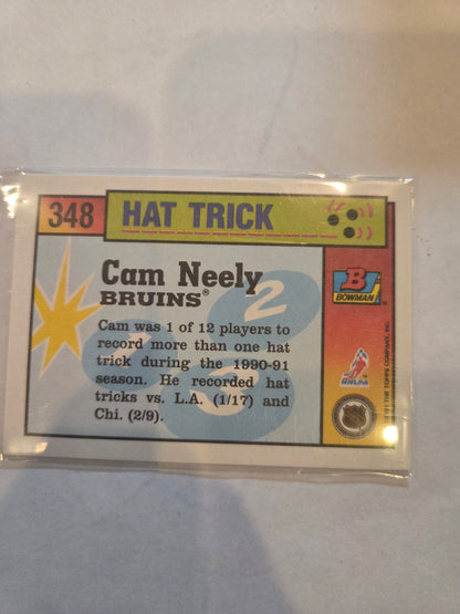 Cam Neely Bowman Hat Tricks #348 [Boston Bruins]