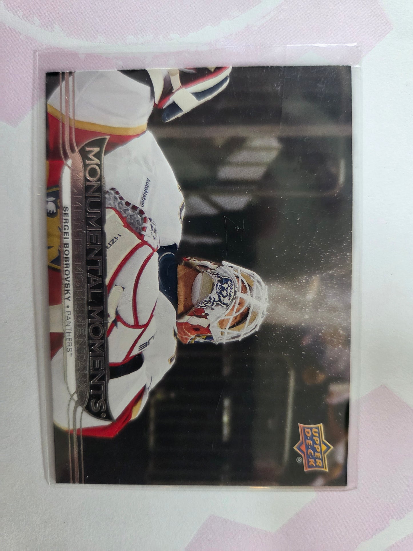 Sergei Bobrovsky Upper Deck Monumental Moments [Florida Panthers]