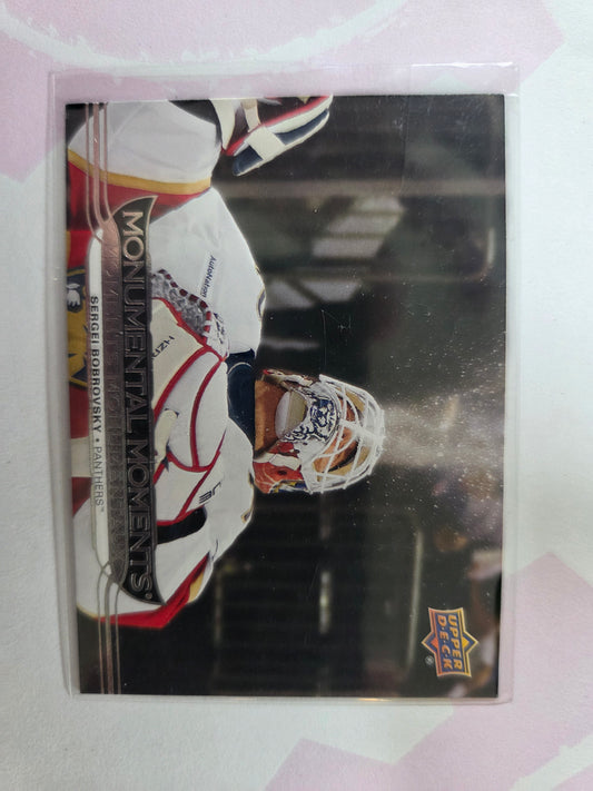 Sergei Bobrovsky Upper Deck Monumental Moments [Florida Panthers]
