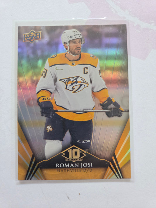 Roman Josi Upper Deck 10th Edition #56 [Nashville Predators]