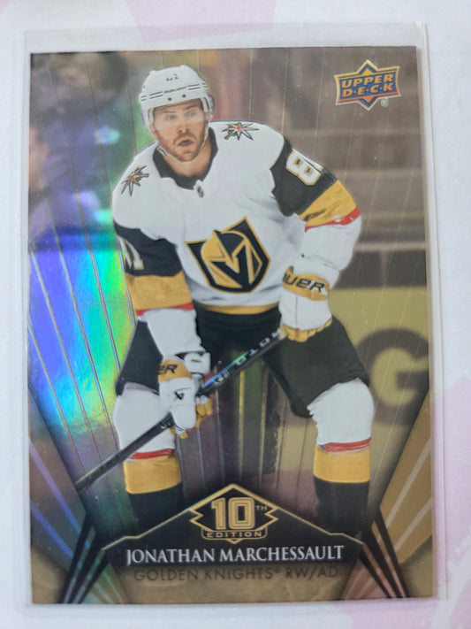 Jonathan Marchessault Upper Deck 10th Edition #117 [Las Vegas Golden Knights]
