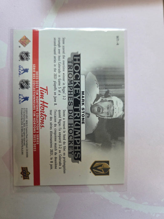 Mark Stone Upper Deck Hockey Triumphs [Las Vegas Golden Knights]