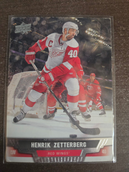 Henrik Zetterberg Upper Deck Series Two Hockey #347 [Detroit Red Wings]