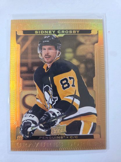 Sidney Crosby Upper Deck Gold Etchings [Pittsburgh Penguins]