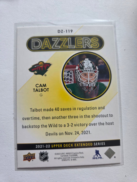 Cam Talbot Upper Deck Extended Series Dazzlers [Minnesota Wild]