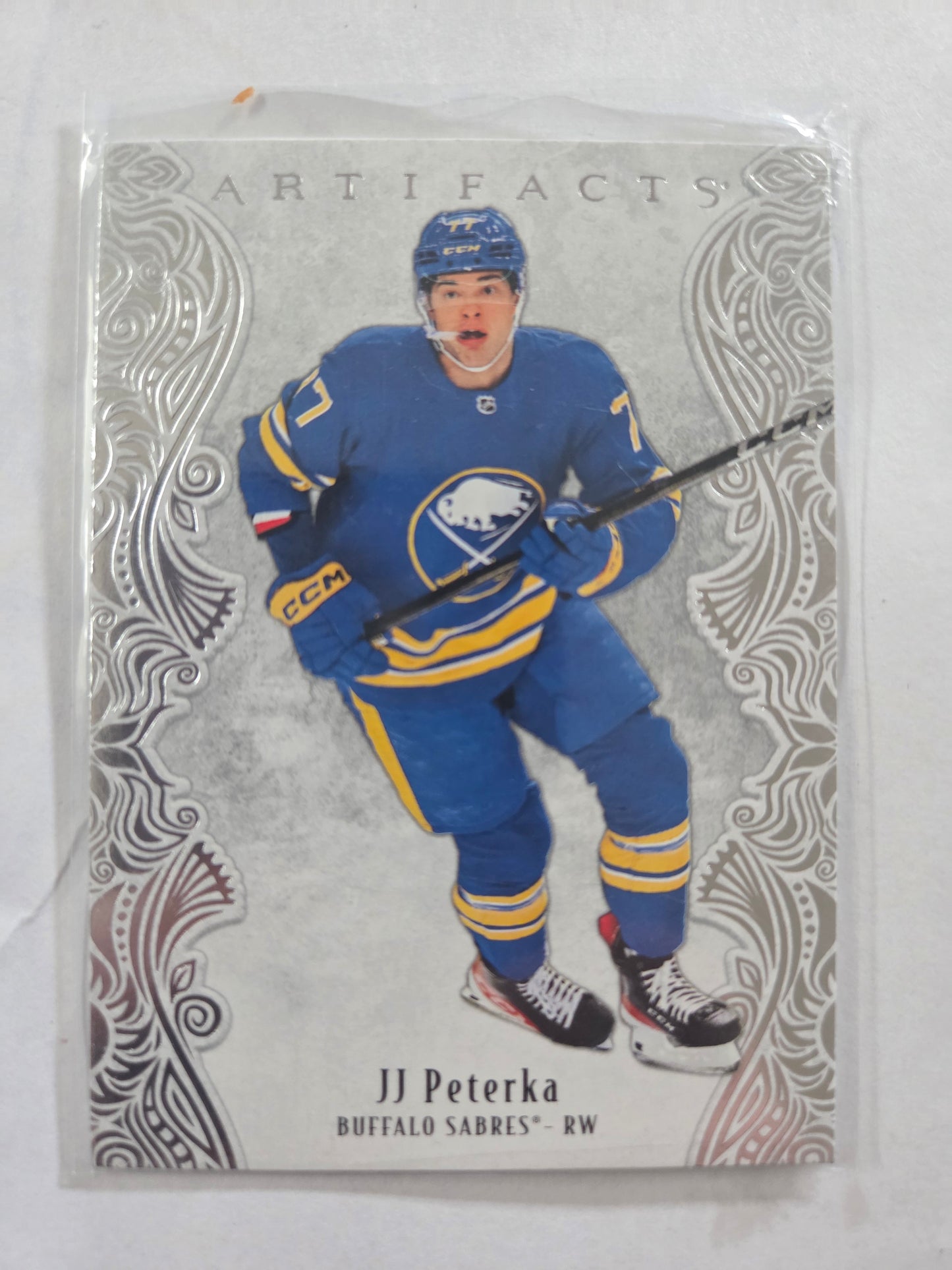 JJ Peterka Upper Deck Artifacts Hockey #37 [Buffalo Sabres]