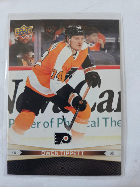 Owen Tippett/Tyson Foerster Upper Deck Tim Hortons #83 [Philadelphia Flyers]