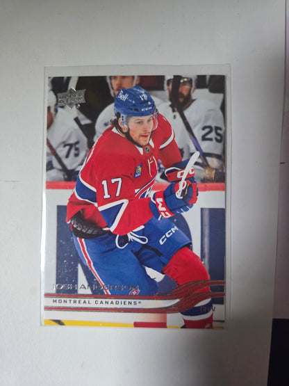 Josh Anderson Upper Deck Series 1 #92 [Montreal Canadians]