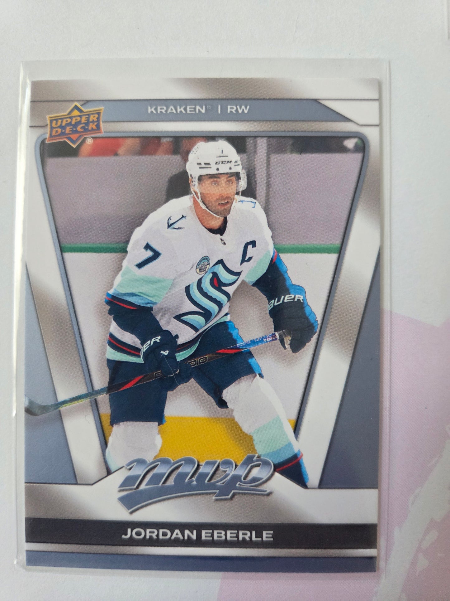 Jordan Eberle Upper Deck MVP Hockey #188 [Seattle Kraken]
