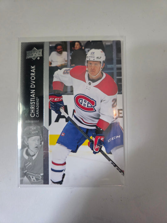 Christian Dvorak Upper Deck Extended Series #583 [Montreal Canadians]