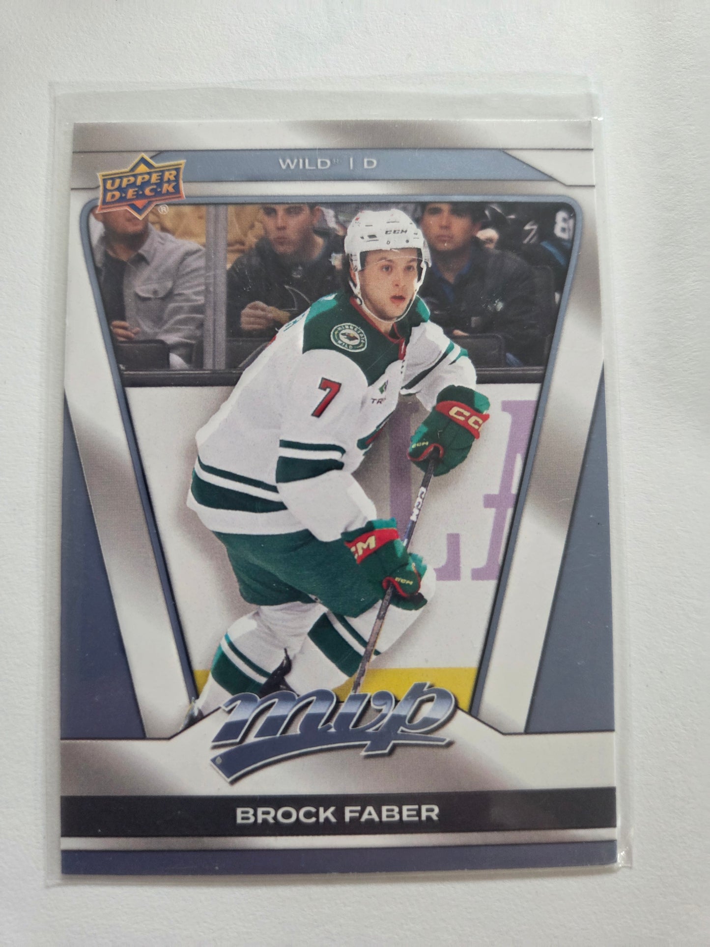Brock Faber Upper Deck MVP Hockey #179 [Minnesota Wild]