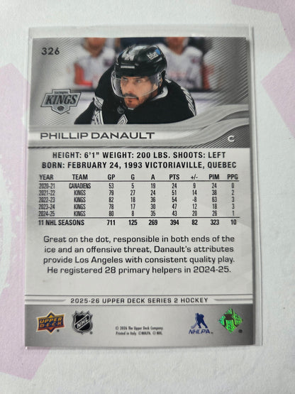 Phillip Danault Upper Deck Series 2 #326 [Los Angeles Kings]